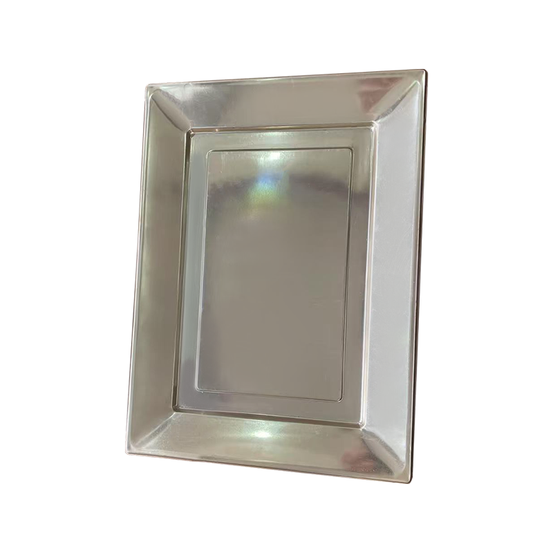 Tava alimentara de unica folosinta PS argintie