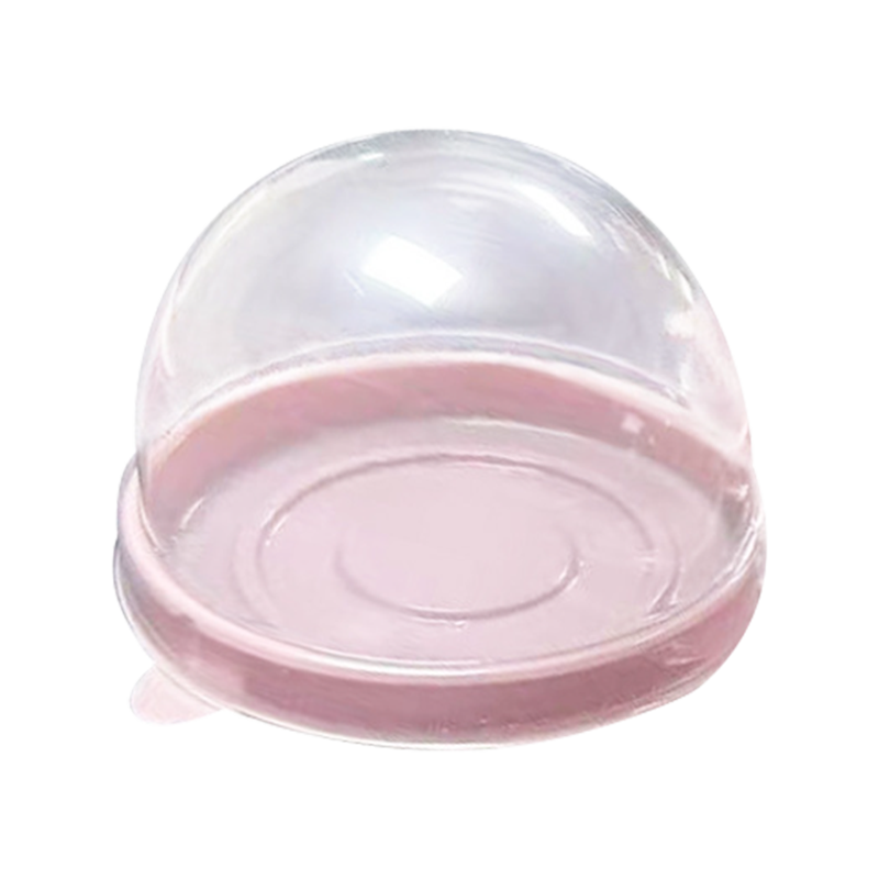 Cutie pentru cupcake cu compartiment circular de unică folosință