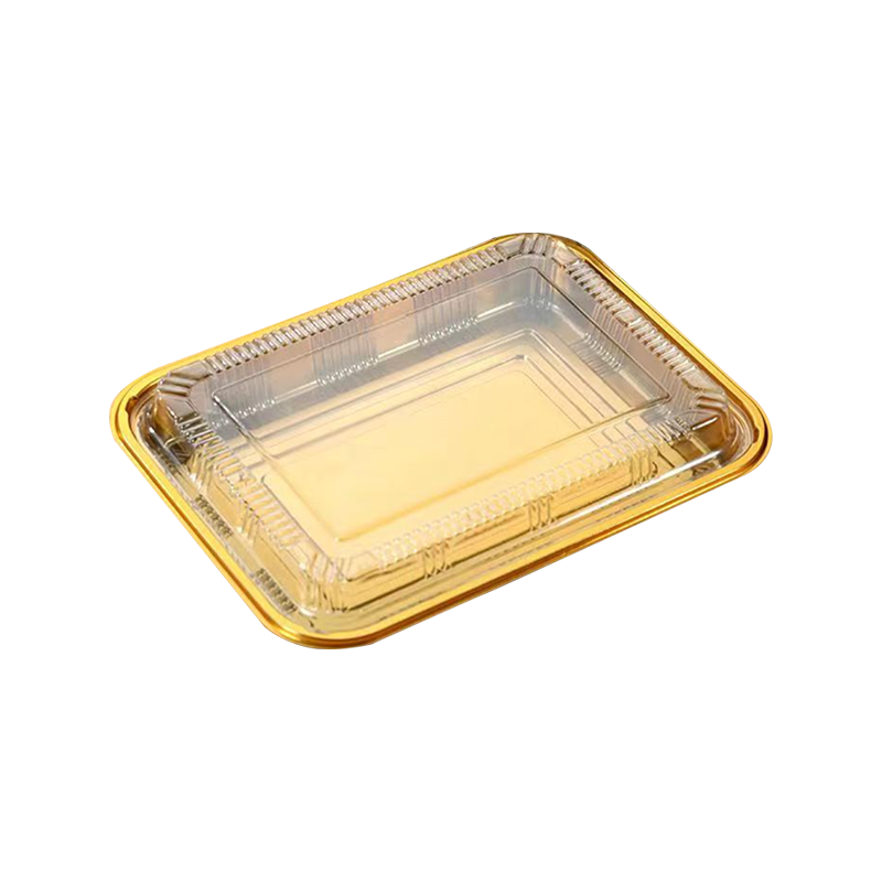 Cutie de sushi japoneză aurie de unică folosință