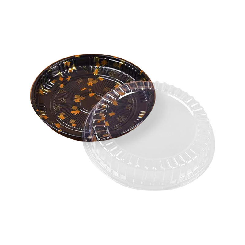 Tava pentru sushi de unica folosinta cu capac transparent