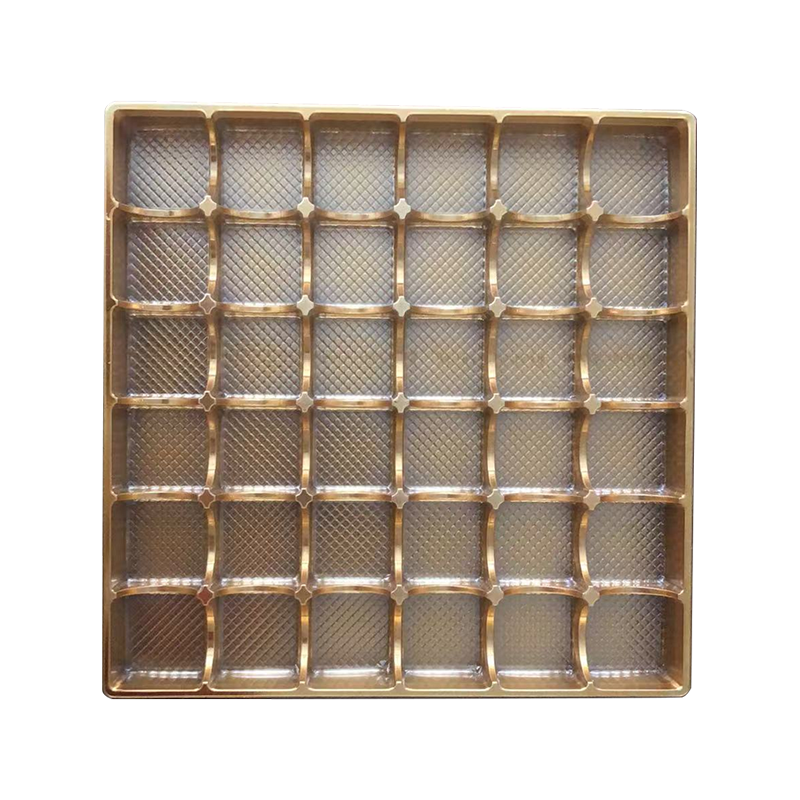 Cutie de ambalare cu capac pentru bule de ciocolată PET