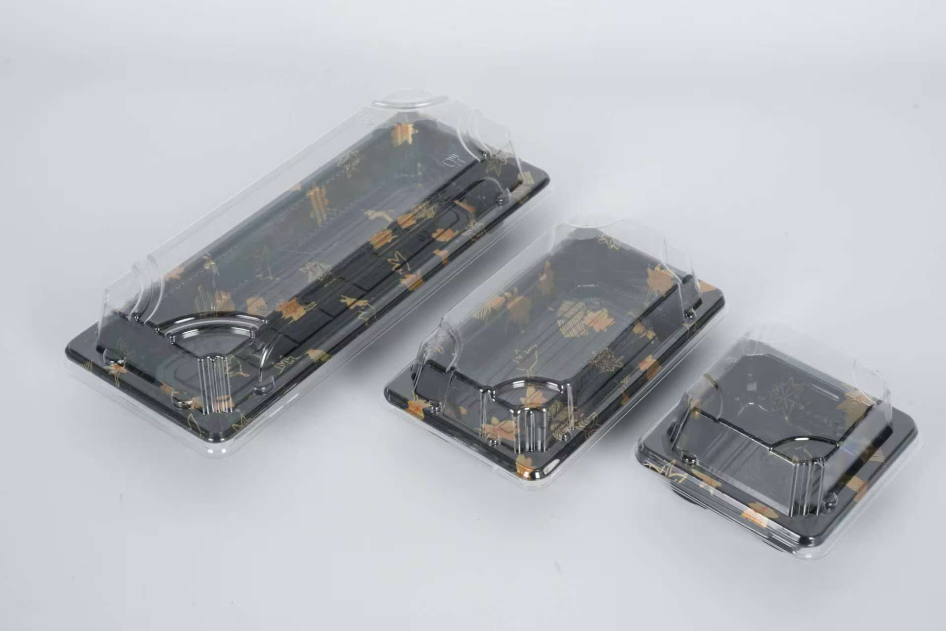 Tavă de mâncare sushi din plastic de unică folosință Cutie 