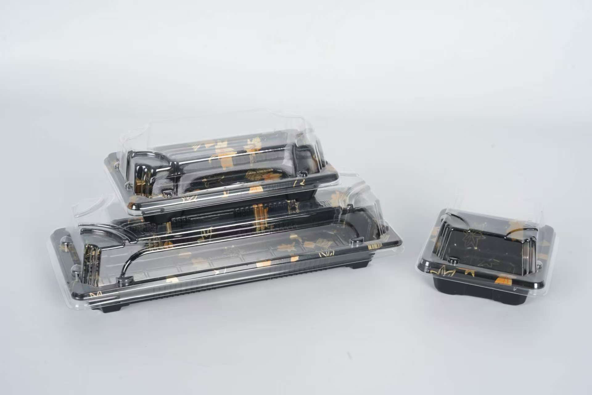 Tavă de mâncare sushi din plastic de unică folosință Cutie 